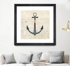 Nautique III by James Wiens on GIANT ART - beige nautical