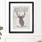 Soft Lodge VI by Janelle Penner on GIANT ART - beige country look