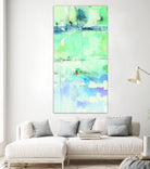 North Shore Panel II by Mike Schick on GIANT ART - turquoise abstract