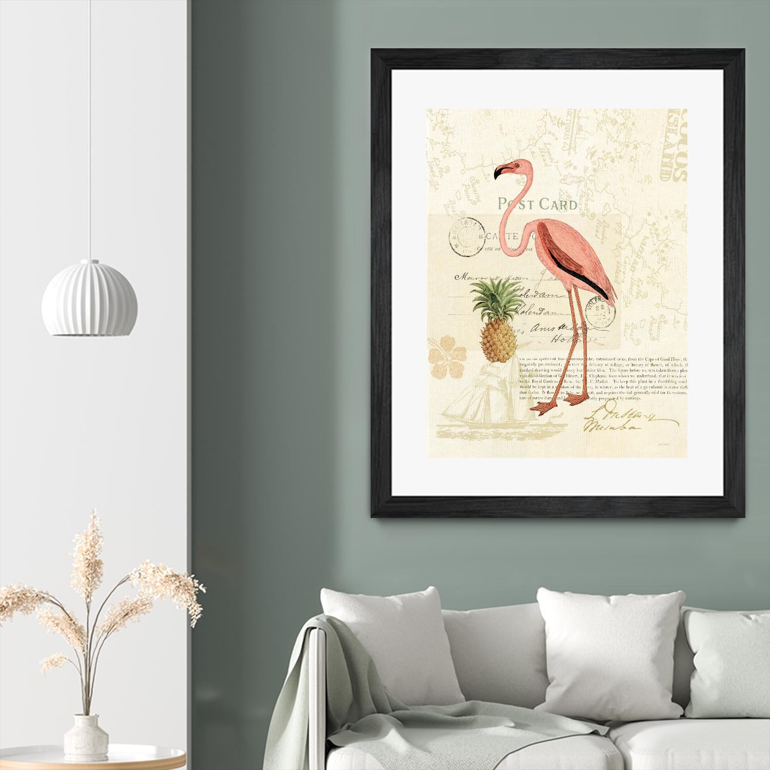 Floridian IV by Katie Pertiet on GIANT ART - green tropical