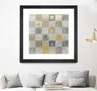 Neutrality Abstract Gold by James Wiens on GIANT ART - grey abstract