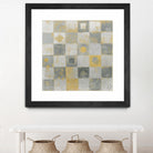Neutrality Abstract Gold by James Wiens on GIANT ART - grey abstract