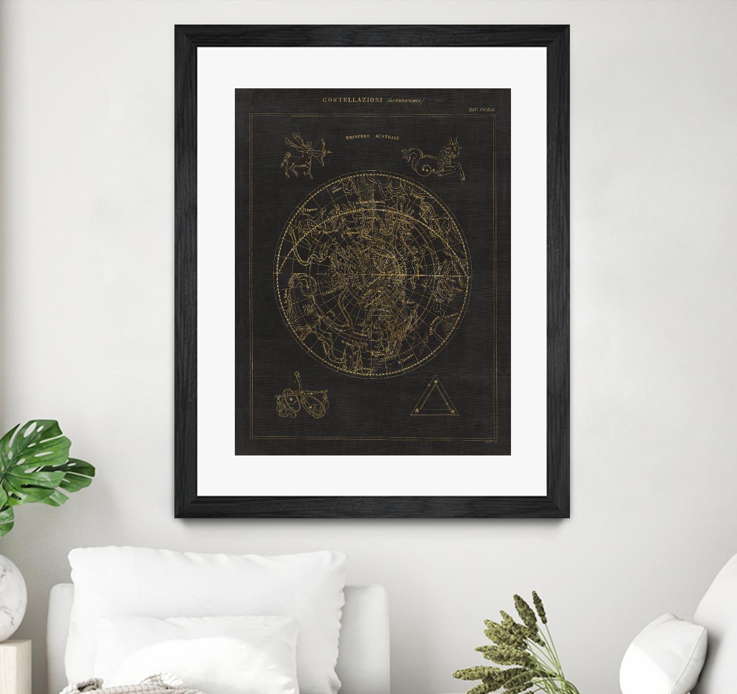 Costellazioni I by Portfolio on GIANT ART - grey maps