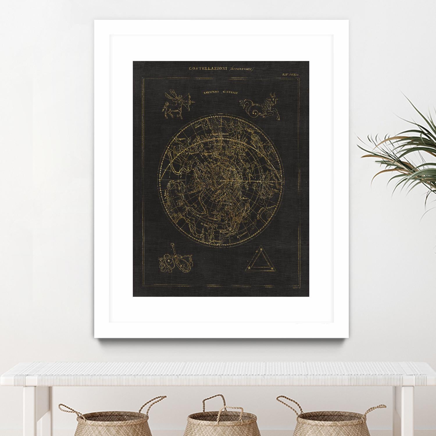 Costellazioni I by Portfolio on GIANT ART - grey maps