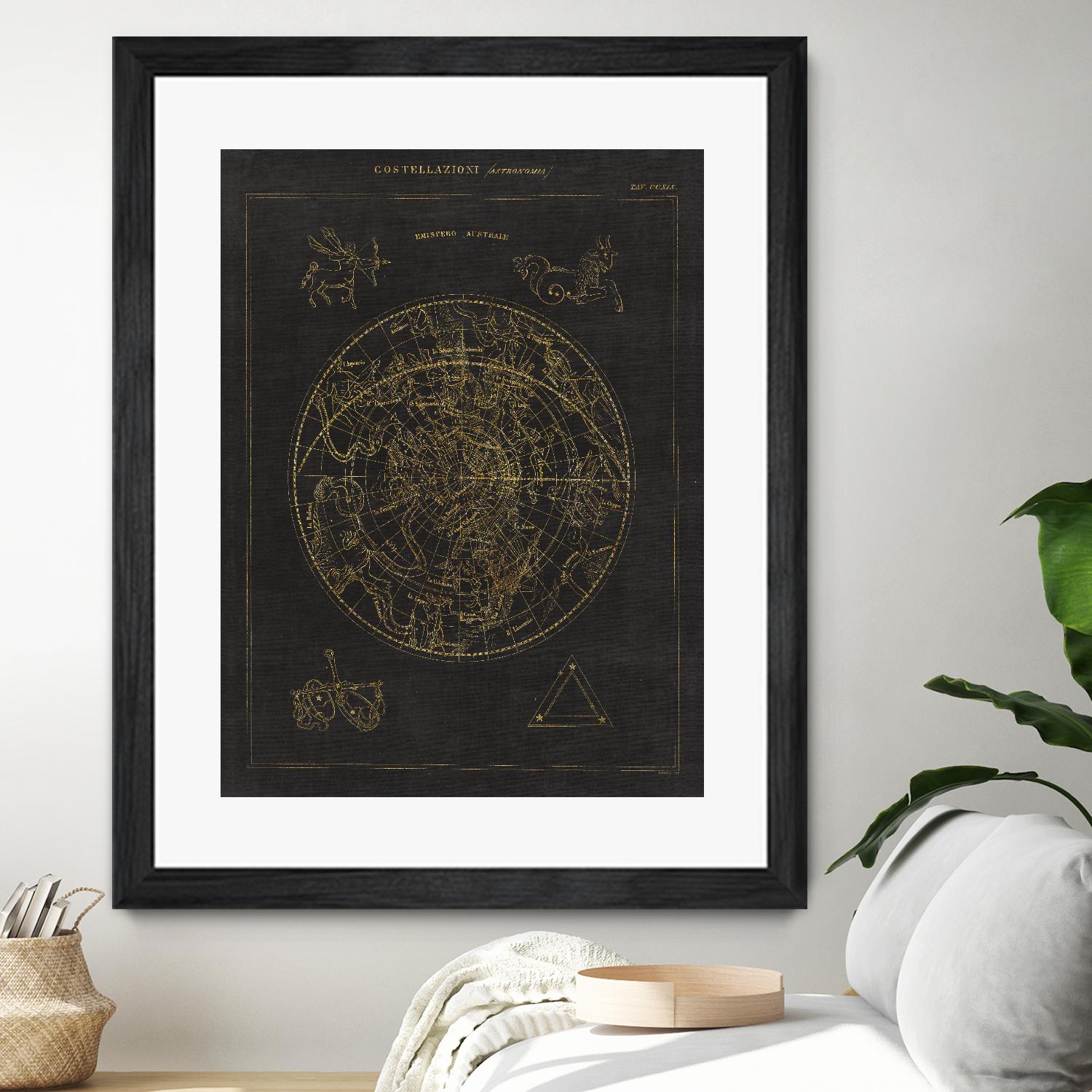 Costellazioni I by Portfolio on GIANT ART - grey maps