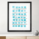 Ocean Blue II by Portfolio on GIANT ART - blue abstract