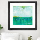 To the Shore by Melissa Averinos on GIANT ART - blue abstract