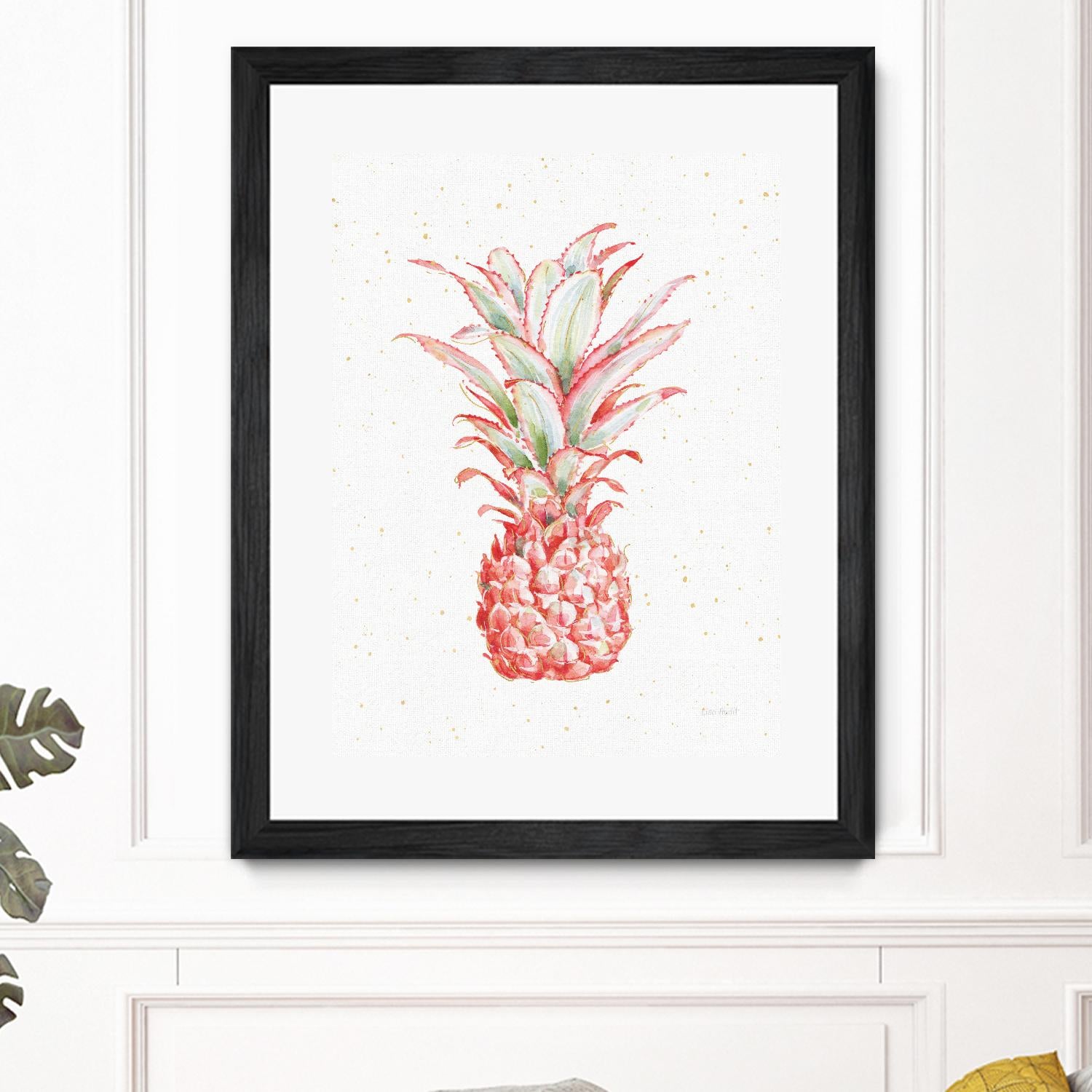 Gracefully Pink XII by Lisa Audit on GIANT ART - pink tropical