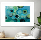 Pebbles on the Beach by Silvia Vassileva on GIANT ART - green abstract