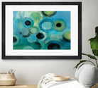 Pebbles on the Beach by Silvia Vassileva on GIANT ART - green abstract