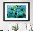 Pebbles on the Beach by Silvia Vassileva on GIANT ART - green abstract