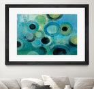 Pebbles on the Beach by Silvia Vassileva on GIANT ART - green abstract