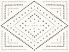 Daisy Dots Tile II Neutral by Wild Apple on GIANT ART - multi abstract abstract
