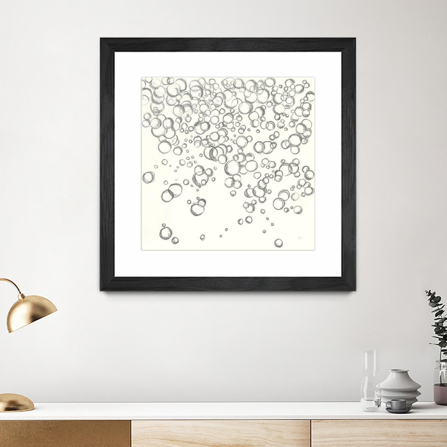 Bubbles I by Chris Paschke on GIANT ART - multi abstract abstract