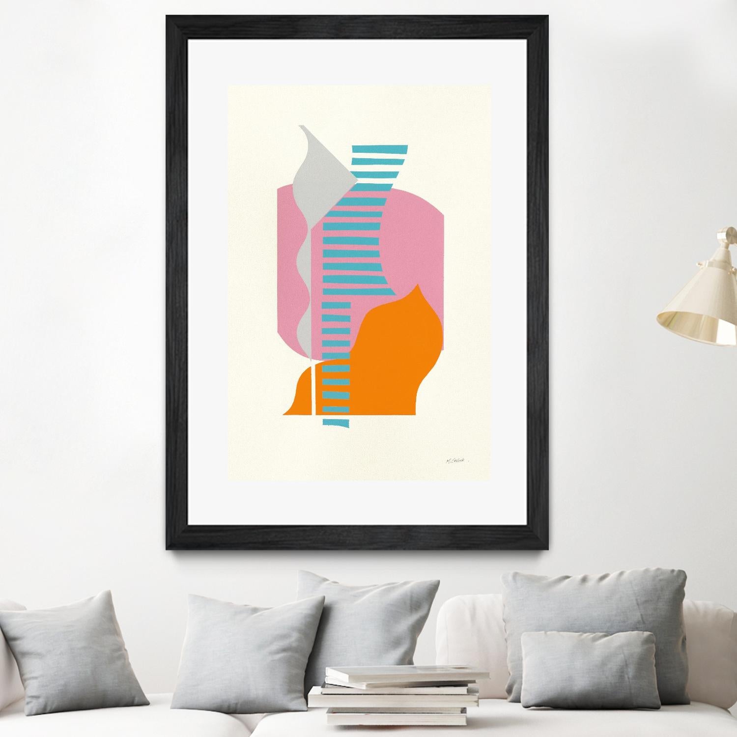 Boardwalk by Mike Schick on GIANT ART - multi abstract abstract
