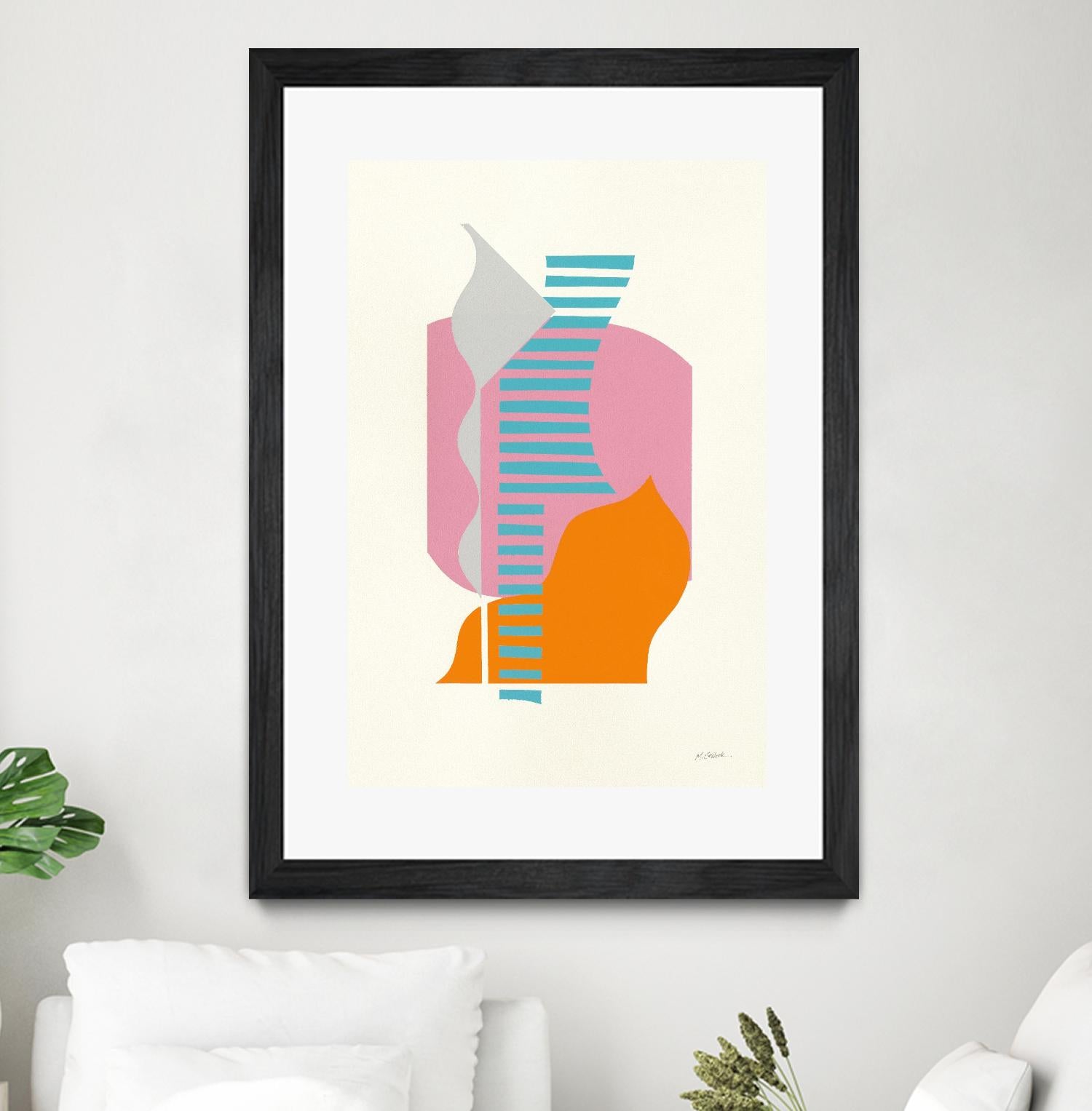 Boardwalk by Mike Schick on GIANT ART - multi abstract abstract