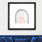 Boho Rainbow I by Courtney Prahl on GIANT ART - multi abstract blue