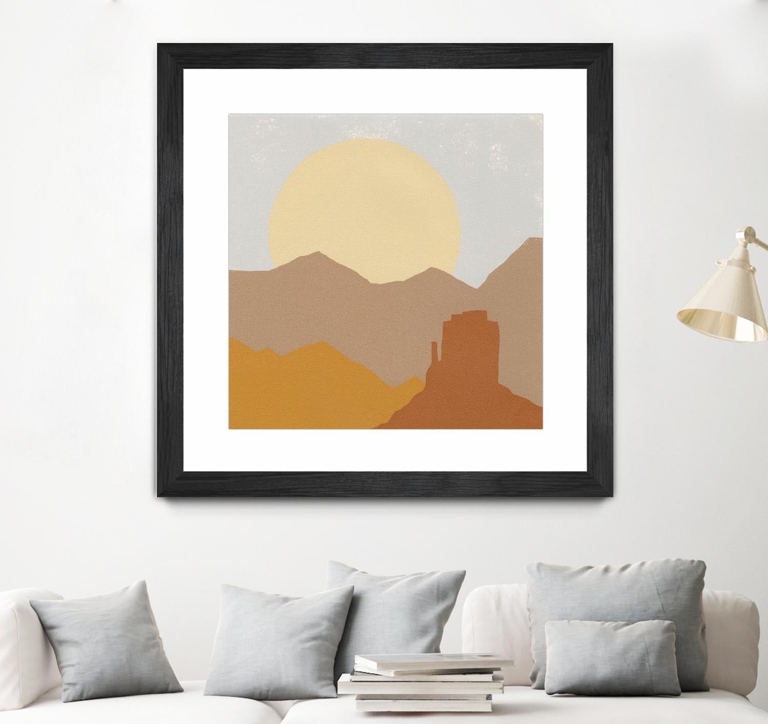 Desert Sun I by Moira Hershey on GIANT ART - multi abstract abstract