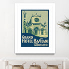 Travel Poster III by Wild Apple on GIANT ART - architecture adventure