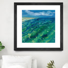 Sunny Sea Reflections by Silvia Vassileva on GIANT ART - coastal & nautical aqua