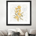 Flower Sophistication II by Silvia Vassileva on GIANT ART - florals blue