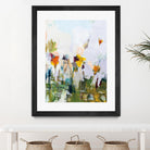 Spontaneous Summer I by Pamela Munger on GIANT ART - orange flowers floral