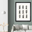 Planted by Courtney Prahl on GIANT ART - white botanical stems