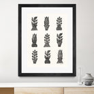 Planted by Courtney Prahl on GIANT ART - white botanical stems