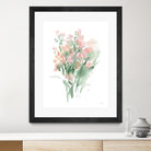 Vibrant Blooms II by Katrina Pete on GIANT ART - pink flowers floral