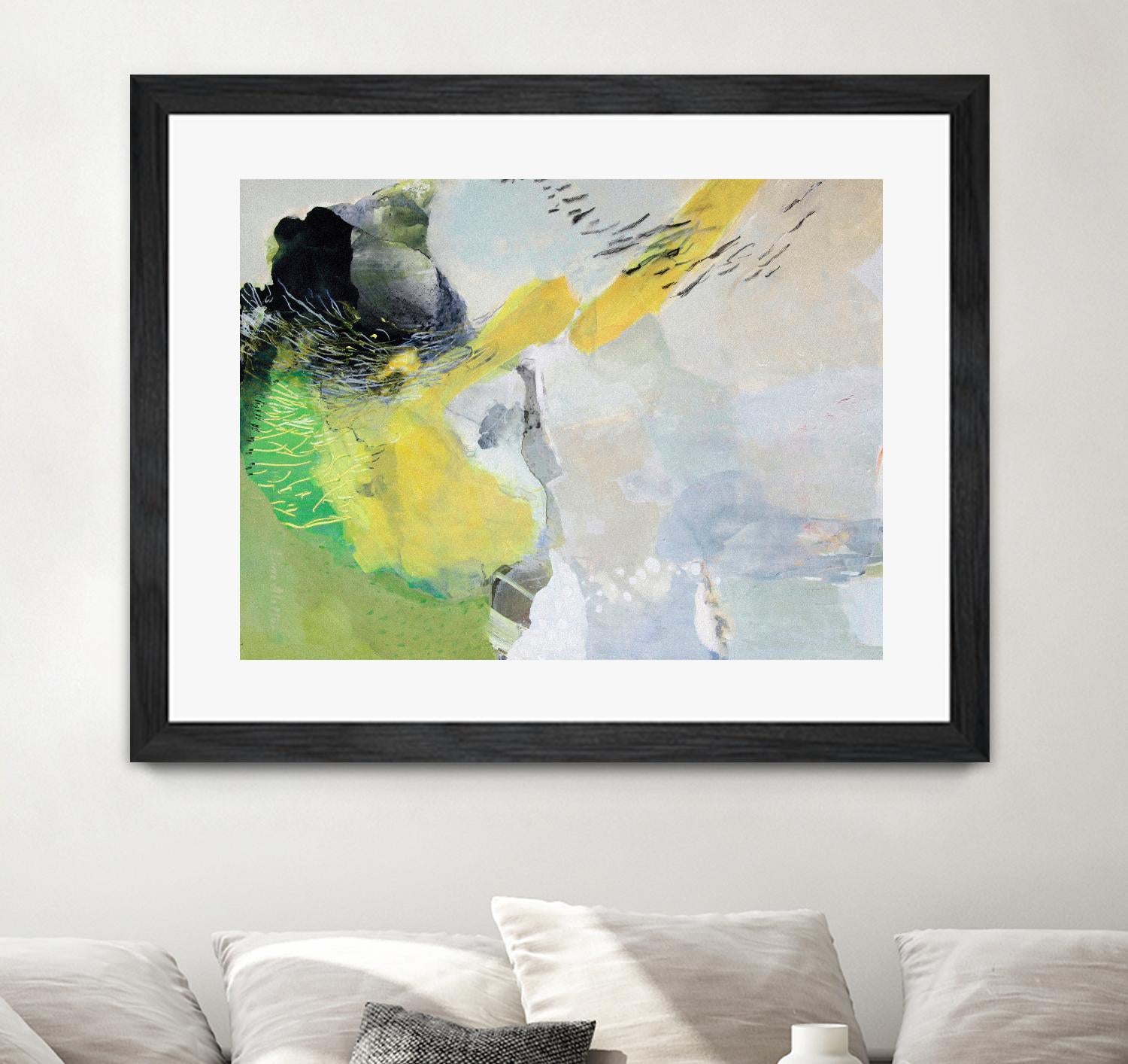 Deeper than Thought by Lina Alattar on GIANT ART - multicolor abstracts; contemporary