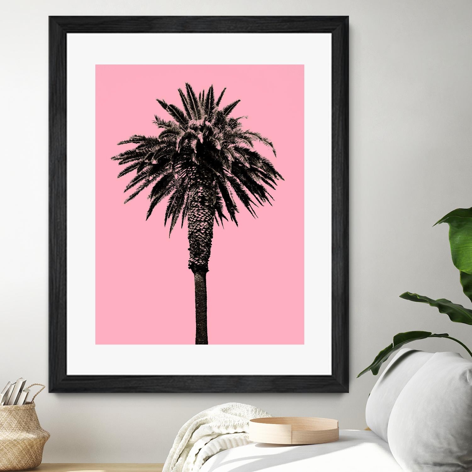 Palm Tree 1996 (Pink) by Erik Asla on GIANT ART - multicolor photography; contemporary