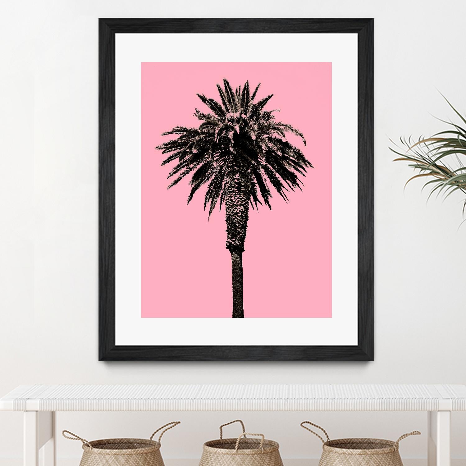 Palm Tree 1996 (Pink) by Erik Asla on GIANT ART - multicolor photography; contemporary