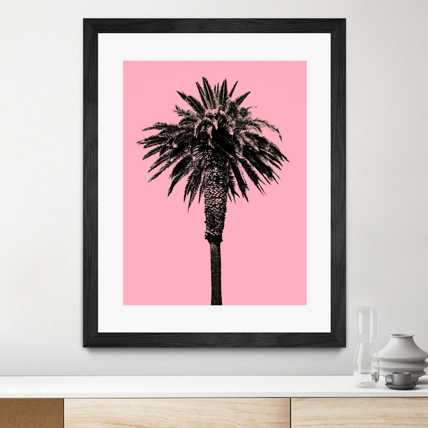 Palm Tree 1996 (Pink) by Erik Asla on GIANT ART - multicolor photography; contemporary