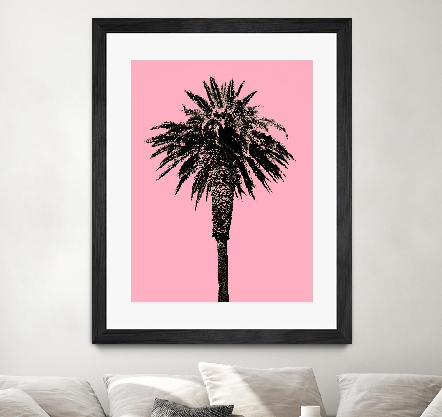 Palm Tree 1996 (Pink) by Erik Asla on GIANT ART - multicolor photography; contemporary
