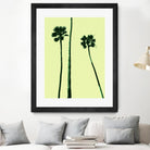 Palm Trees 2000 (Cyan) by Erik Asla on GIANT ART - multicolor photography; contemporary