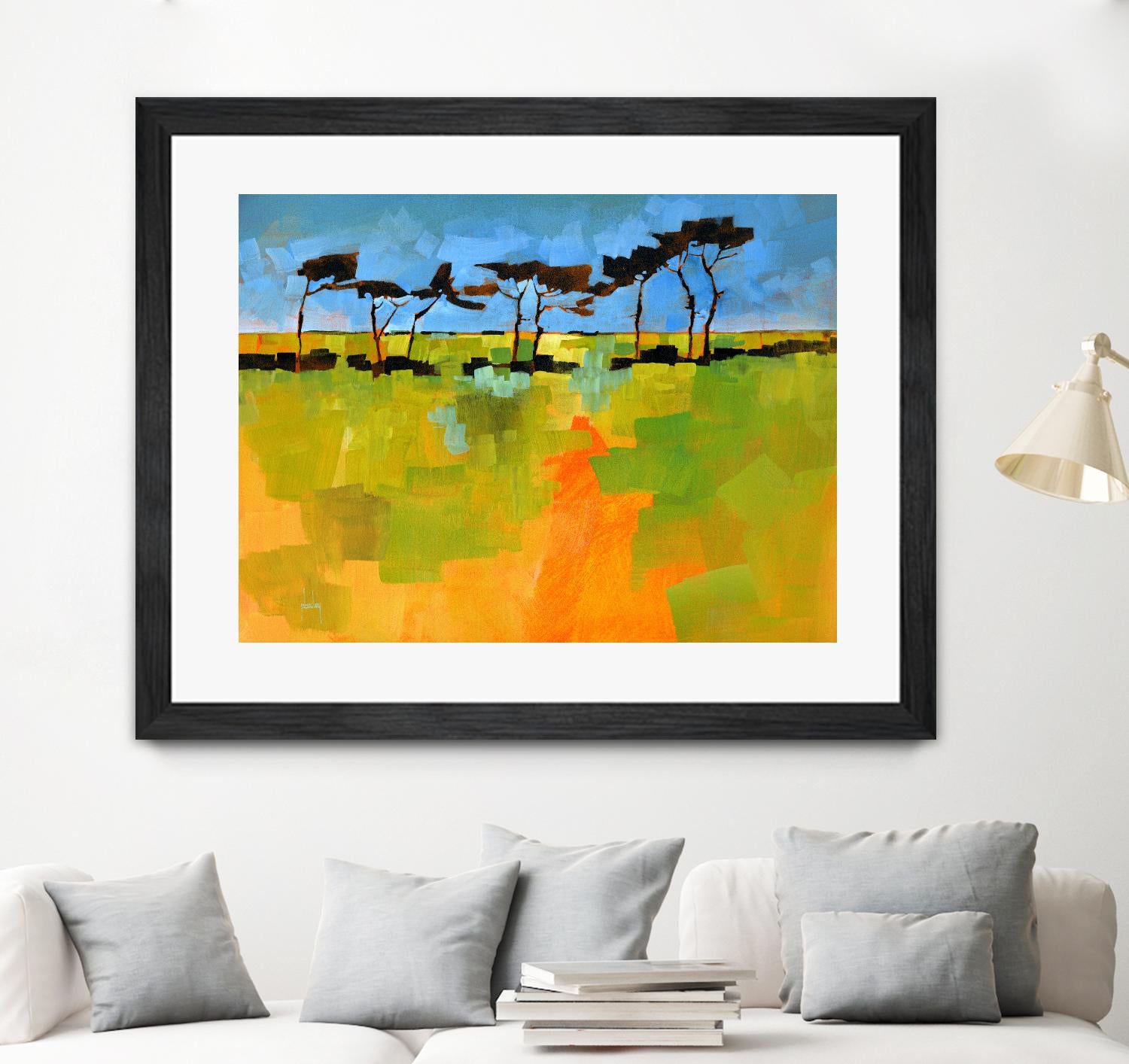 Suffolk Scots by Paul Bailey on GIANT ART - multicolor landscapes; contemporary