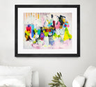 Lost in Oklahoma by Cynthia Anne Brown on GIANT ART - pink,yellow abstracts, contemporary
