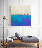 Orange Spark by Don Bishop on GIANT ART - beige abstract