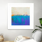 Orange Spark by Don Bishop on GIANT ART - beige abstract