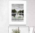 Tuileries Fountain #1 by Alan Blaustein on GIANT ART - multicolor photography; landscapes; people/places