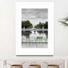 Tuileries Fountain #1 by Alan Blaustein on GIANT ART - multicolor photography; landscapes; people/places