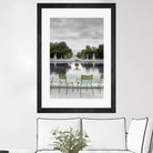 Tuileries Fountain #1 by Alan Blaustein on GIANT ART - multicolor photography; landscapes; people/places