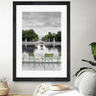 Tuileries Fountain #1 by Alan Blaustein on GIANT ART - multicolor photography; landscapes; people/places