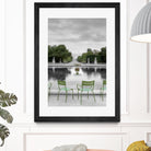 Tuileries Fountain #1 by Alan Blaustein on GIANT ART - multicolor photography; landscapes; people/places
