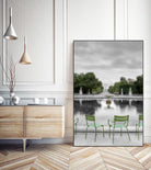 Tuileries Fountain #1 by Alan Blaustein on GIANT ART - multicolor photography; landscapes; people/places