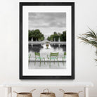 Tuileries Fountain #1 by Alan Blaustein on GIANT ART - multicolor photography; landscapes; people/places