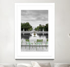 Tuileries Fountain #1 by Alan Blaustein on GIANT ART - multicolor photography; landscapes; people/places