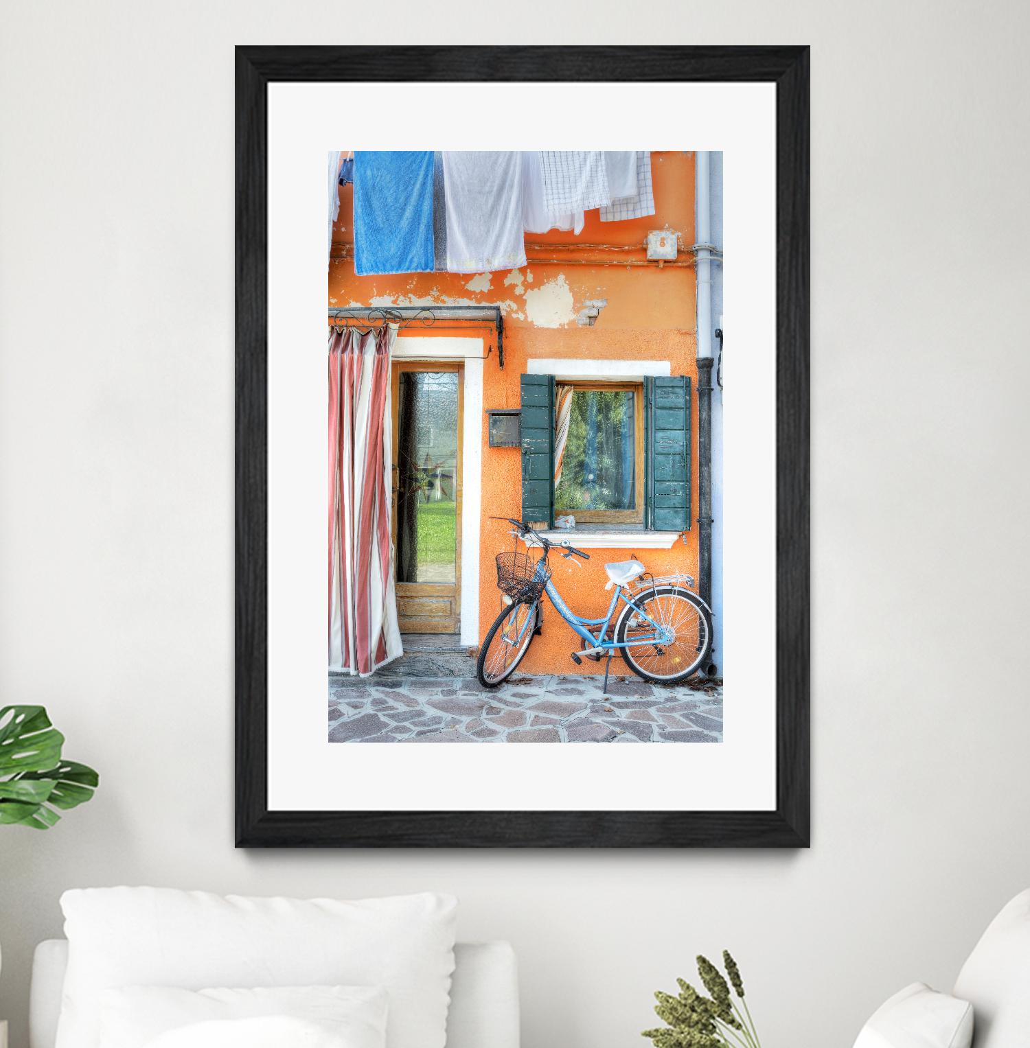 Island Bicicletta #2 by Alan Blaustein on GIANT ART - multicolor photography; landscapes