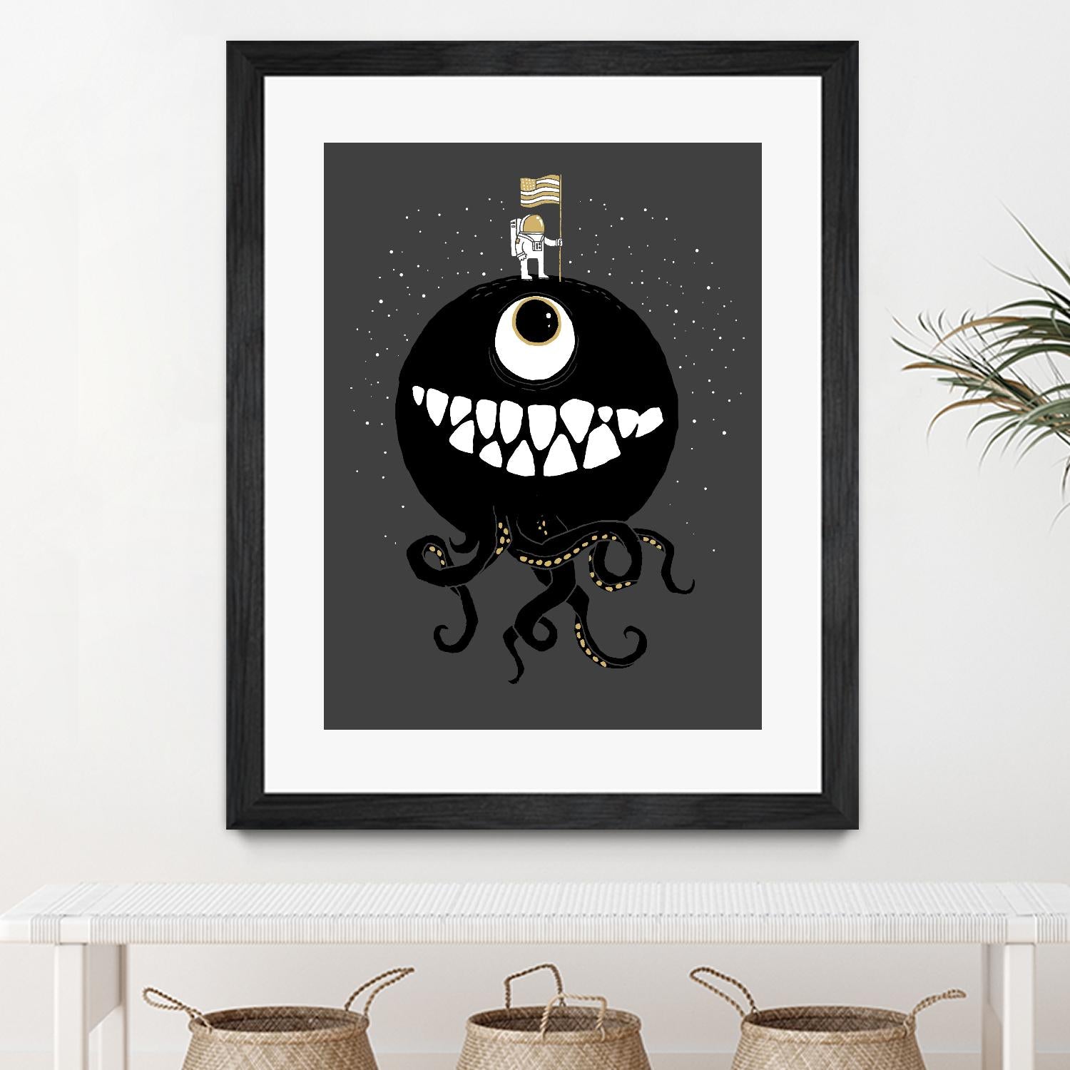 Space Oddity by Michael Buxton on GIANT ART - multicolor urban/pop surrealism; contemporary