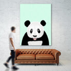 Cute Panda by Barruf on GIANT ART - multicolor urban/pop surrealism; animals